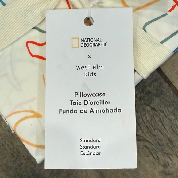 2-National Geographic Dinosaur Pillowcases - West Elm Kids - Picture 3 of 5